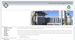 Desktop Screenshot of gravitasenegal.com