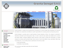 Tablet Screenshot of gravitasenegal.com